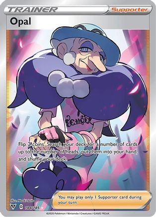 Opal (Full Art) 184/185 - [SWSH04 Vivid Voltage] Holofoil