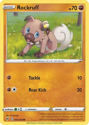 Rockruff (094/185) [Épée et bouclier : tension vive] 