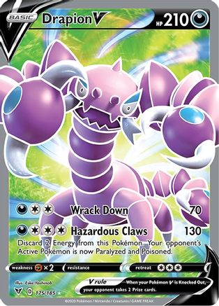 Drapion V (Full Art) 175/185 - [SWSH04 Vivid Voltage] Holofoil