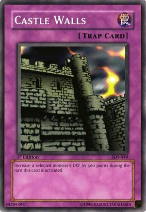 Castle Walls (SDY-049) - Starter Deck: Yugi Unlimited