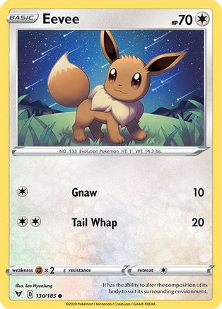 Eevee 130/185 - [SWSH04 Vivid Voltage]