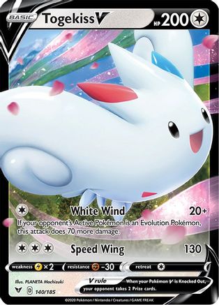 Togekiss V (140/185) [Épée et bouclier : tension vive] 