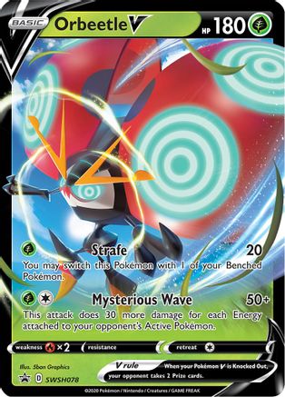 Orbeetle V - SWSH078 SWSH078/307 - [SWSH Sword & Shield Promo Cards] Holofoil