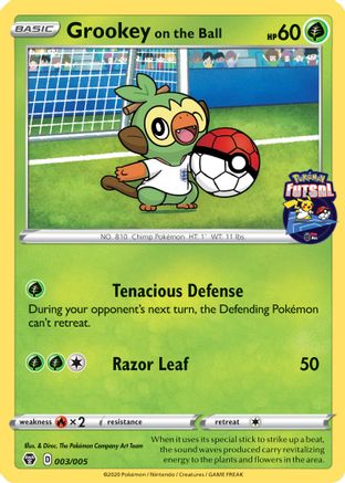 Grookey on the Ball (003/005) [Cartes diverses] 