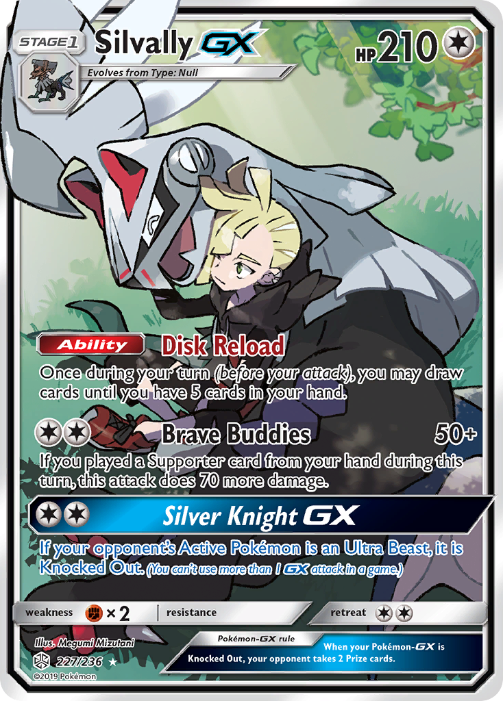 Silvally GX (227/236) [Soleil et Lune : Éclipse Cosmique] 