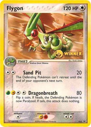 Flygon (025) (Gagnant) [Nintendo : Promos Black Star] 