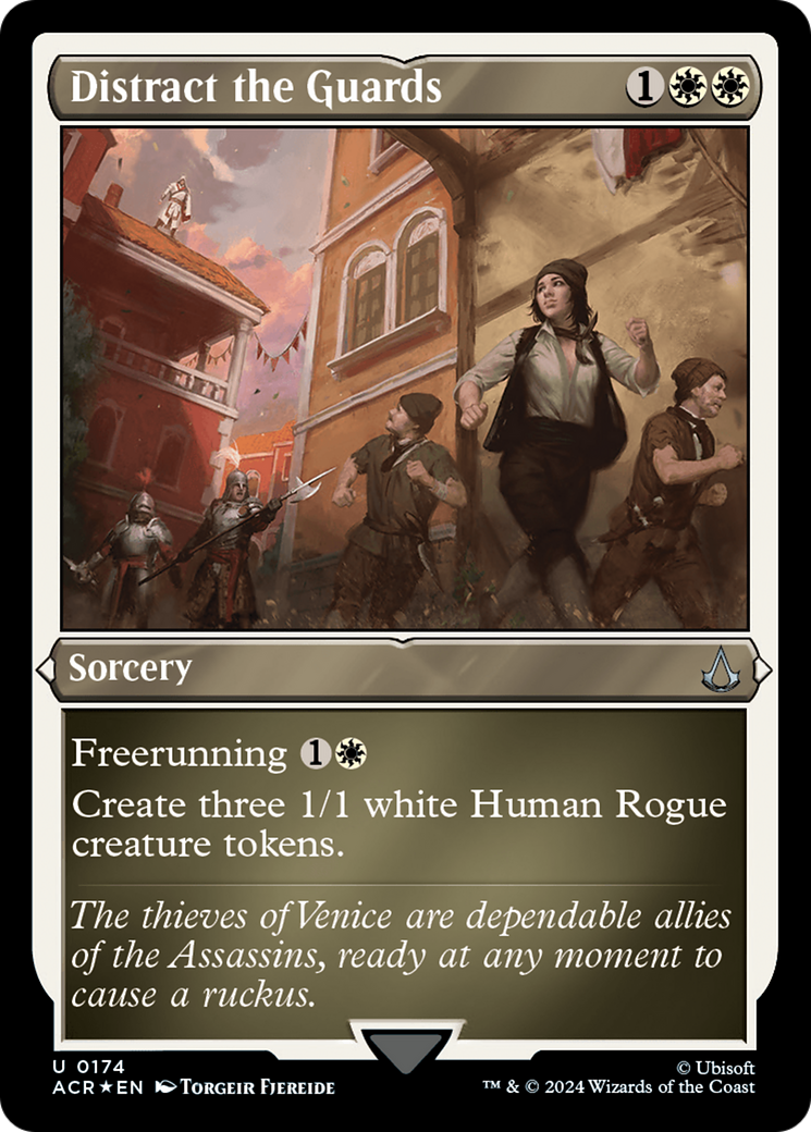 Distract the Guards (ACR-174) - [Assassin's Creed] Etched Foil