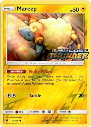Mareep (75/214) (Promo Toys R Us) [Soleil et Lune : Tonnerre perdu] 