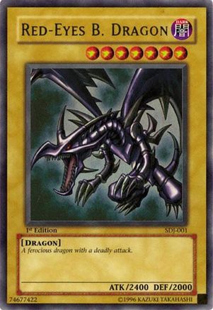 Red-Eyes B. Dragon (SDJ-001) - Starter Deck: Joey Unlimited