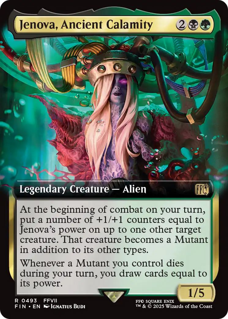 Jenova, Ancient Calamity (FIN-493) - [FINAL FANTASY]: (Extended Art)