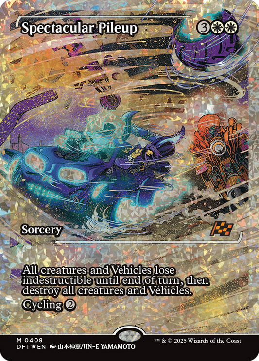 Spectacular Pileup (DFT-408) - [Aetherdrift]: (Showcase) Foil