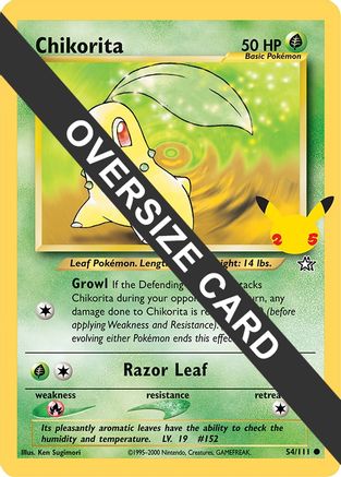 Chikorita 54 - [First Partner Pack]