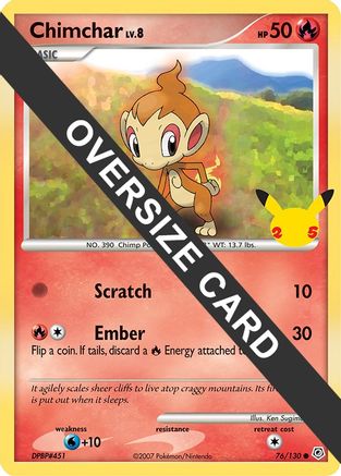Chimchar 76 - [First Partner Pack]