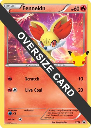 Fennekin (XY02) [Premier pack partenaire] 