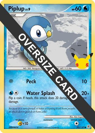 Piplup - [First Partner Pack]