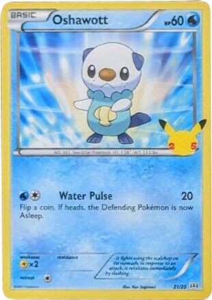 Oshawott - 21/25 21/25 - [McDonalds 25th Anniversary Promos]