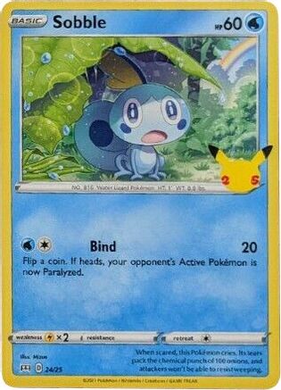 Sobble (24/25) [25e anniversaire de McDonald's] 