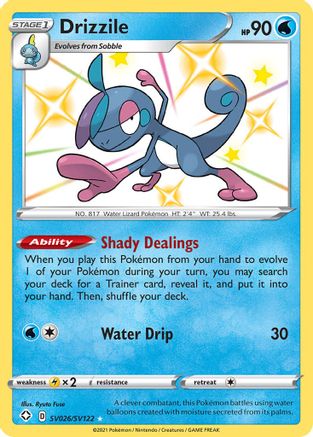 Drizzile (SV026/SV122) [Épée et Bouclier : Shining Fates] 