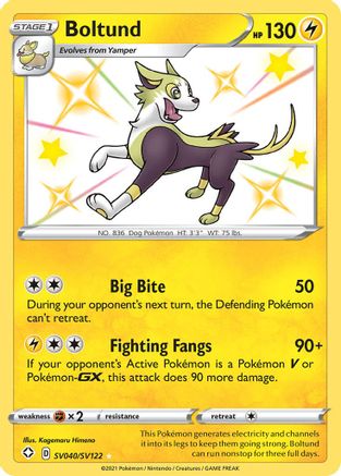 Boltund SV040/122 - [Shining Fates Shiny Vault] Holofoil