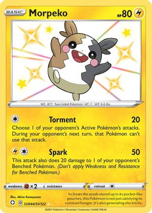 Morpeko SV044/122 - [Shining Fates Shiny Vault] Holofoil