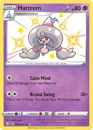 Hattrem SV055/122 - [Shining Fates Shiny Vault] Holofoil