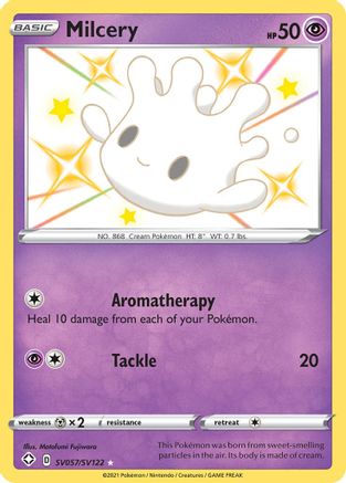 Milcery (SV057/SV122) [Épée et Bouclier : Shining Fates] 