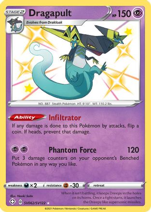 Dragapult SV062/122 - [Shining Fates Shiny Vault] Holofoil