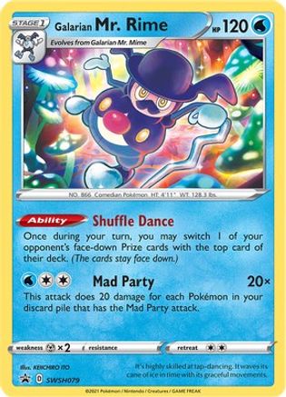 Galarian Mr. Rime - SWSH079 SWSH079/307 - [SWSH Sword & Shield Promo Cards] Holofoil
