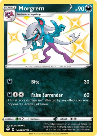 Morgrem (SV084/SV122) [Épée et Bouclier : Shining Fates] 