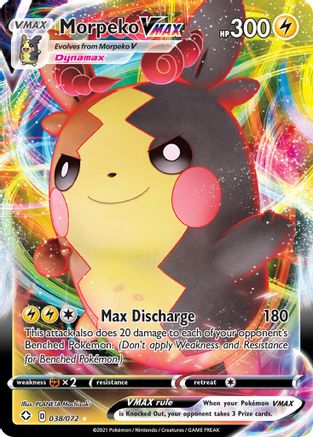 Morpeko VMAX (038/072) [Épée et Bouclier : Shining Fates] 