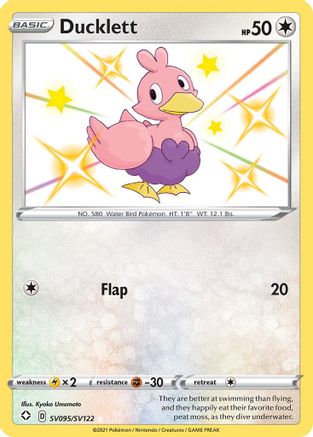 Ducklett (SV095/SV122) [Épée et Bouclier : Shining Fates] 