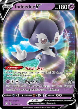 Indeedee V 39/72 - [Shining Fates] Holofoil