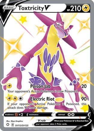 Toxtricity V SV112/122 - [Shining Fates Shiny Vault] Holofoil