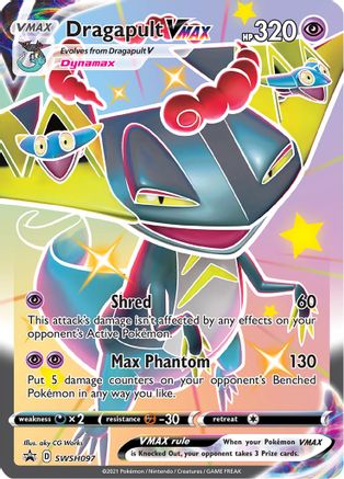 Dragapult VMAX (SWSH097) [Épée et Bouclier : Promos Black Star] 