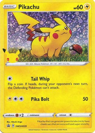Pikachu (SWSH039) (Promo General Mills) [Cartes diverses] 