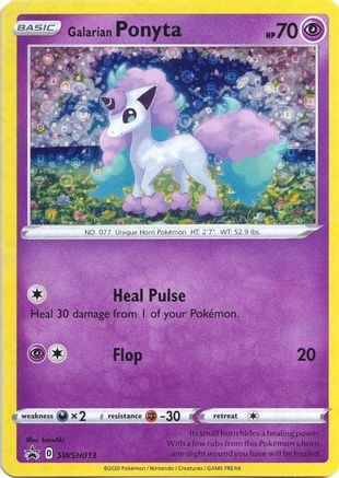 Ponyta de Galar (SWSH013) (Promo General Mills) [Épée et Bouclier : Promos Black Star] 