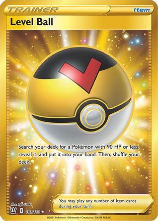 Level Ball (Secret) 181/163 - [SWSH05 Battle Styles] Holofoil
