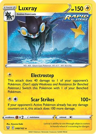 Luxray 48/163 - [SWSH05 Battle Styles] Holofoil