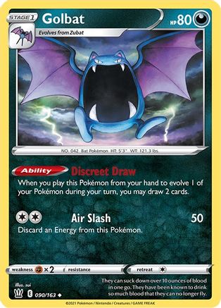 Golbat (090/163) [Épée et bouclier : styles de combat] 