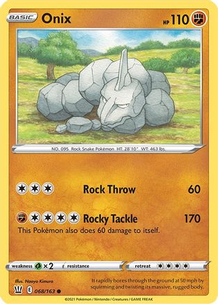 Onix (068/163) [Sword & Shield: Battle Styles]