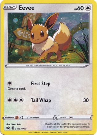 Eevee - SWSH095 SWSH095/307 - [SWSH Sword & Shield Promo Cards] Holofoil