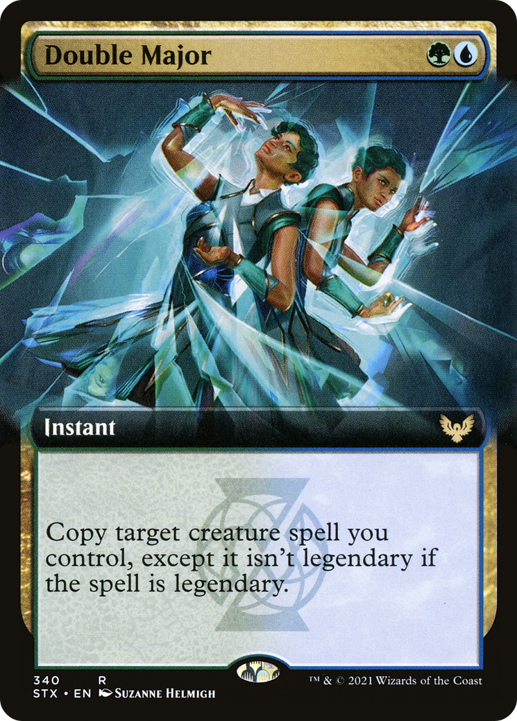 Double Major (Extended Art) (STX-340) - [Strixhaven: School of Mages]: (Extended Art)
