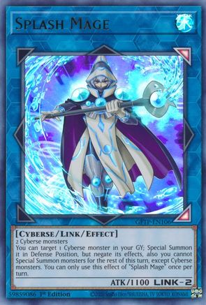 Splash Mage (GFTP-EN106) - Ghosts From the Past 1st Edition