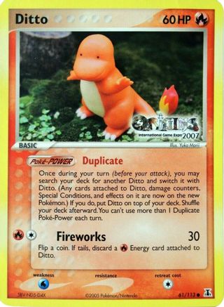 Idem (61/113) (Origins Game Fair 2007) [EX : Espèces Delta] 