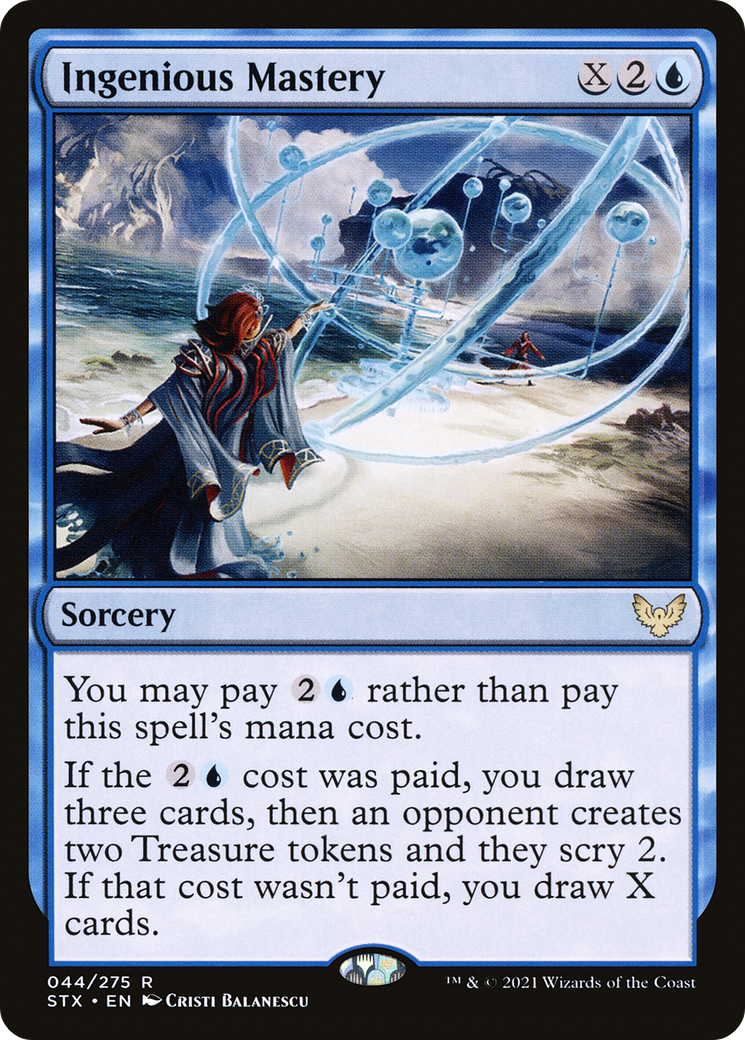 Ingenious Mastery (STX-044) - [Strixhaven: School of Mages] Foil