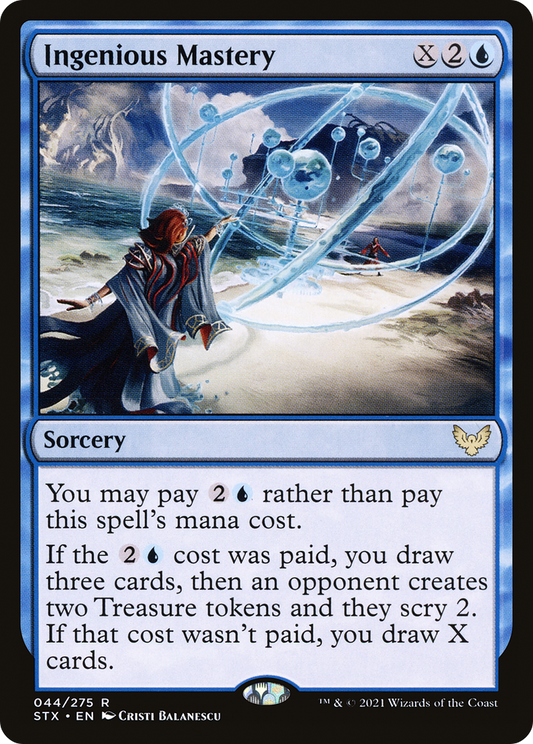 Ingenious Mastery (STX-044) - [Strixhaven: School of Mages] Foil