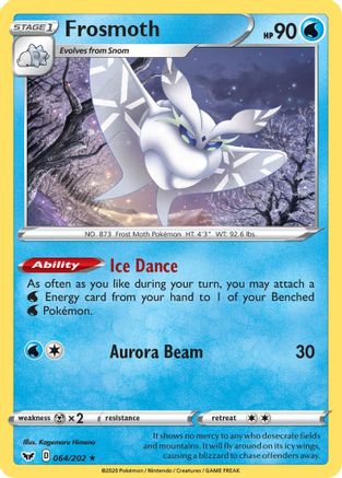 Frosmoth - 064/202 (Non-Holo) - [Deck Exclusives]