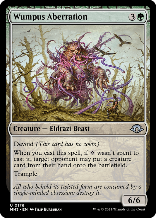 Wumpus Aberration (MH3-176) - [Modern Horizons 3] : (dépourvu) Foil 