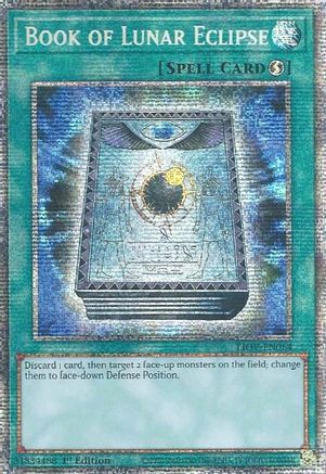 Book of Lunar Eclipse (Starlight Rare) (LIOV-EN064) - Lightning Overdrive 1st Edition