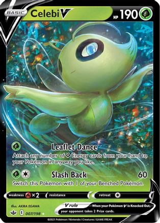 Celebi V (007/198) [Épée et bouclier : Chilling Reign] 